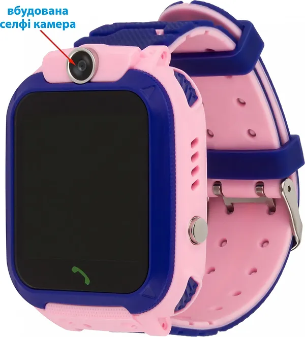 Фото - Дитячий годинник AmiGo GO002 Swimming Camera WIFI Pink