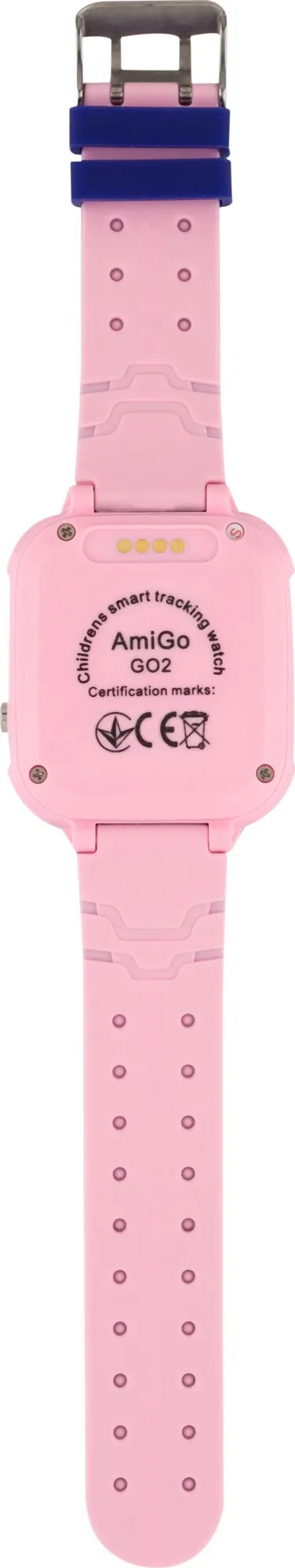 Фото - Дитячий годинник AmiGo GO002 Swimming Camera WIFI Pink
