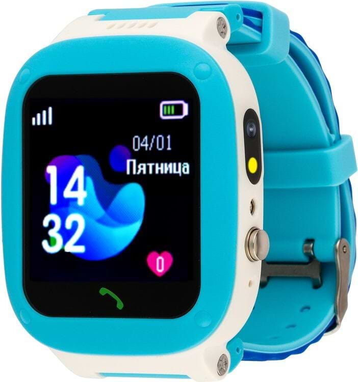 Детские часы AmiGo GO004 Splashproof Camera+LED Blue - Фото 1