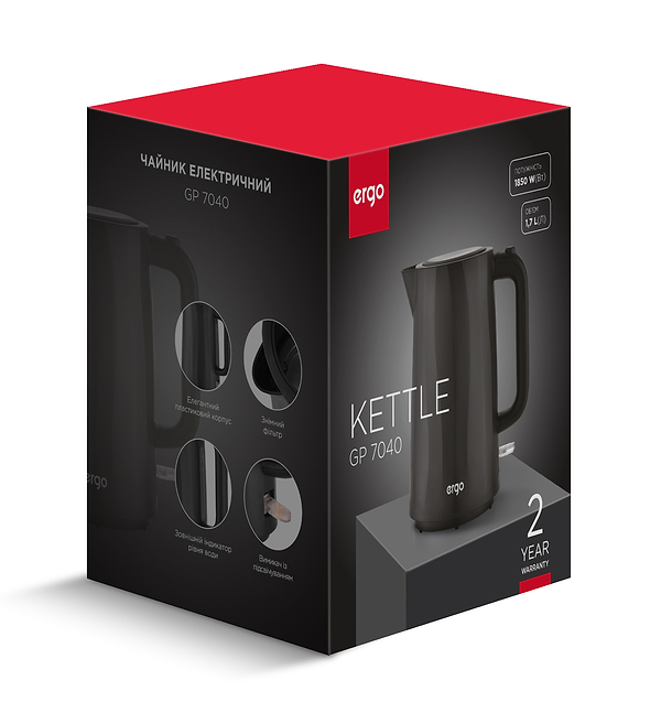 Фото - Электрический чайник Ergo GP-7040