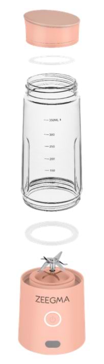 Фото - Блендер портативный Zeegma VITAMINE GO PEACH
