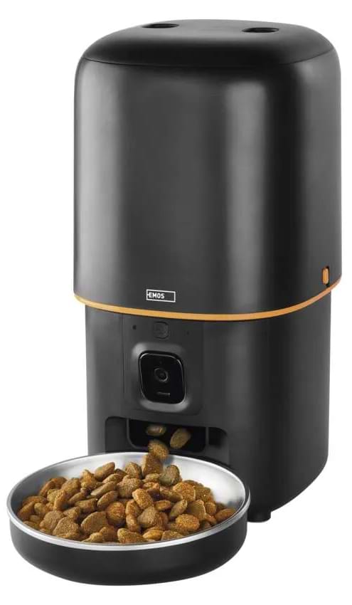 Фото - Смарт-кормушка для животных EMOS Автоматическая с камерой GO SMART H6004 4 литра WiFi