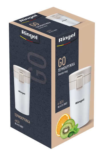 Фото - Термочашка Ringel GO White 300 мл (RG-6123-300/2)
