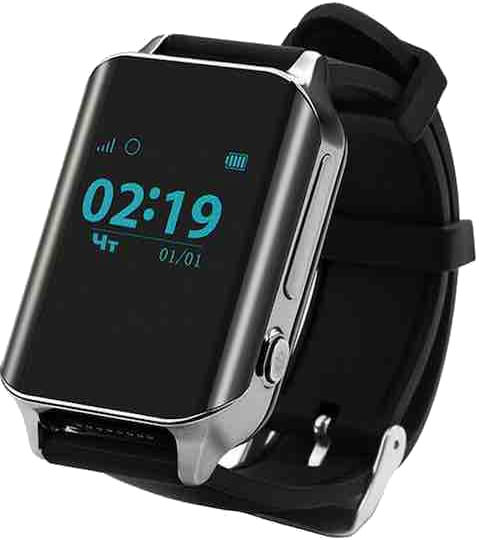 Фото - Уцінка - Смарт-годинник GOGPS М01 Хром (M01CH) #