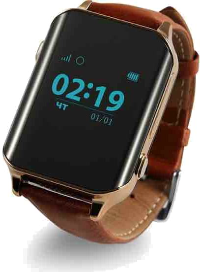 Уцінка - Смарт-годинник GOGPS М01 Золотые (M01GD) #