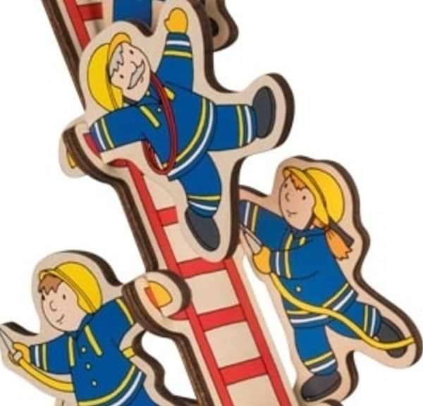 Фото - Пазлы (3-4 года) goki Пожарная команда, вертикальный (57471G)