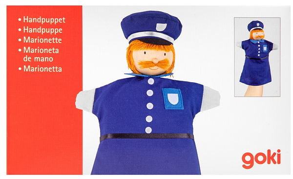 Фото - Кукольный театр goki Полицейский (51646G)