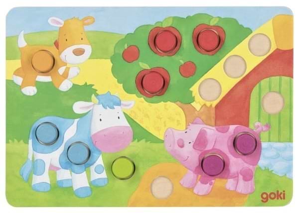 Фото - Настольная игра goki Лото Разноцветный мир II (56813G)