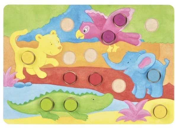 Фото - Настольная игра goki Лото Разноцветный мир II (56813G)