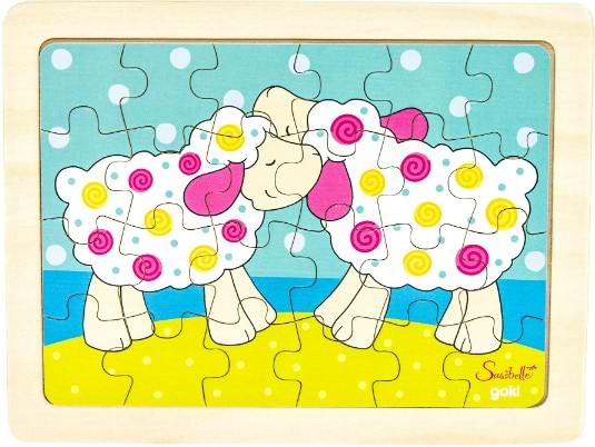Фото - Пазли (3-4 роки) goki Овечки Susibelle (57506-2)