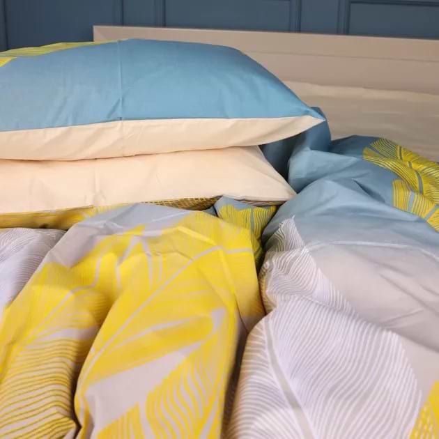 Наволочка MirSon Бязь 17-0737 Golden Feathers 50х70 см (2200010841381)