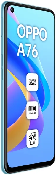 Фото - Смартфон OPPO A76 4/128Gb Blue