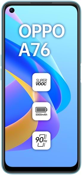 Фото - Смартфон OPPO A76 4/128Gb Blue