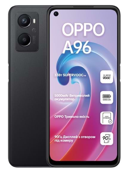 Фото - Смартфон OPPO A96 8/128Gb Starry Black