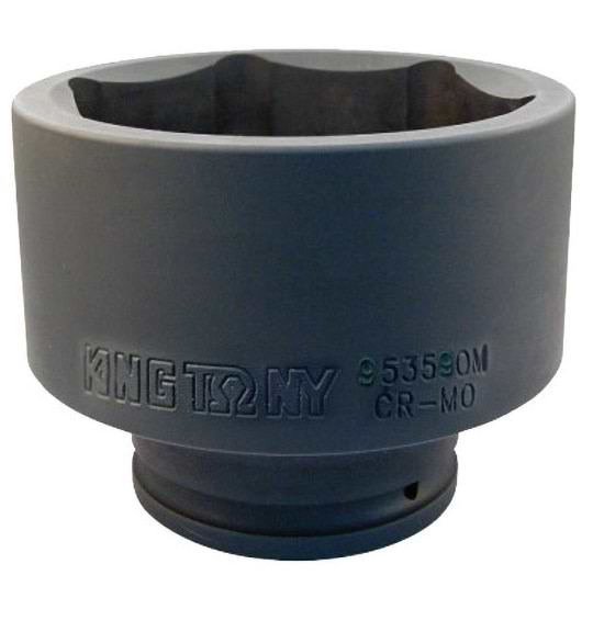 Торцева голівка KING TONY ударна шестигранна 1-1/2" 90 мм (953590M)
