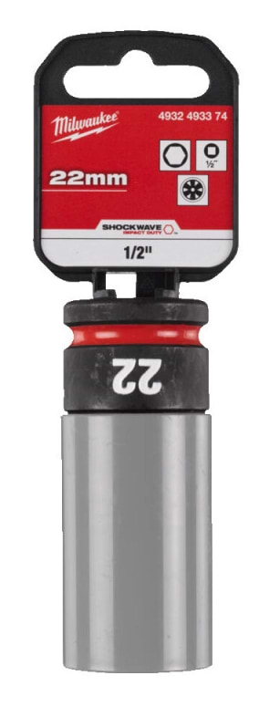 Фото - Торцева голівка Milwaukee 1/2" AUTO 22мм (4932493374)