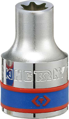 Торцевая головка KING TONY 1/2'' Е22 (437522M)