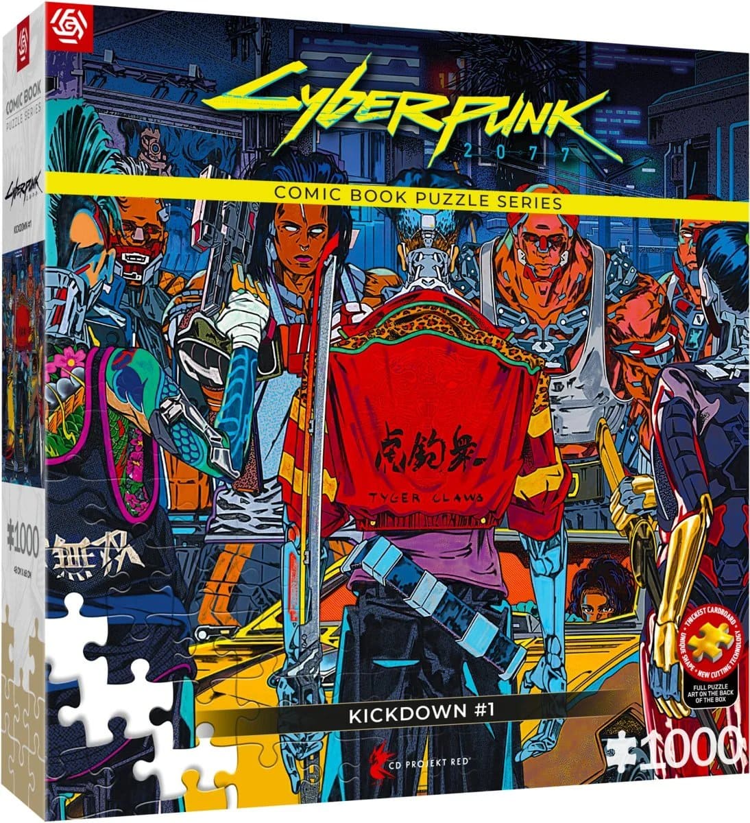 Пазли (8 +) Good Loot Cyberpunk 2077 Kickdown 1000 шт. (5908305251033)