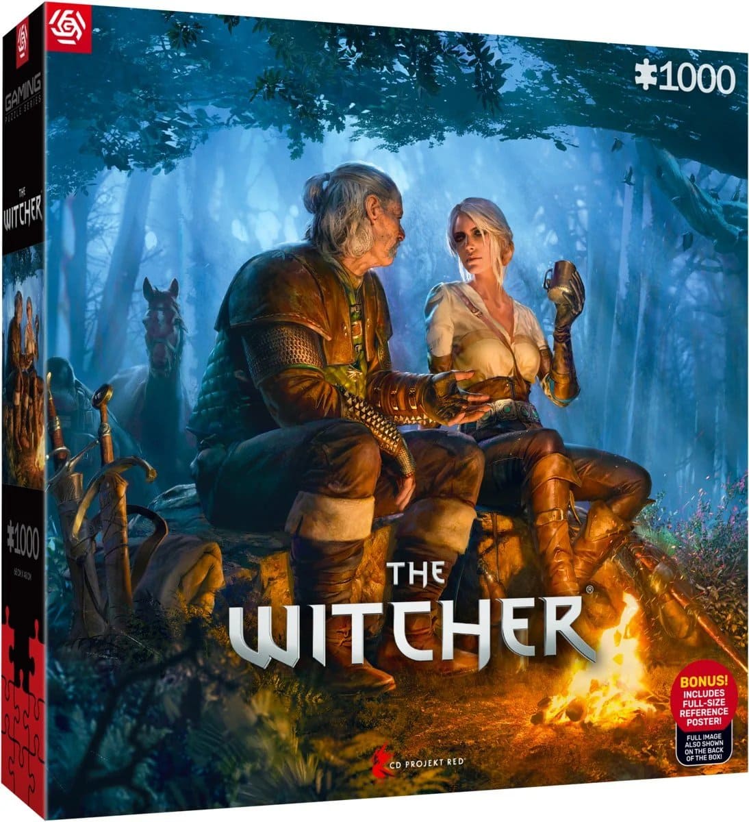 Пазлы (8+) Good Loot The Witcher Journey of Ciri 1000 шт. (5908305250203)