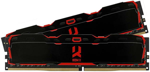 Фото - Память DDR Goodram DDR4 2x8GB/3200 Iridium X Black (IR-X3200D464L16SA/16GDC)