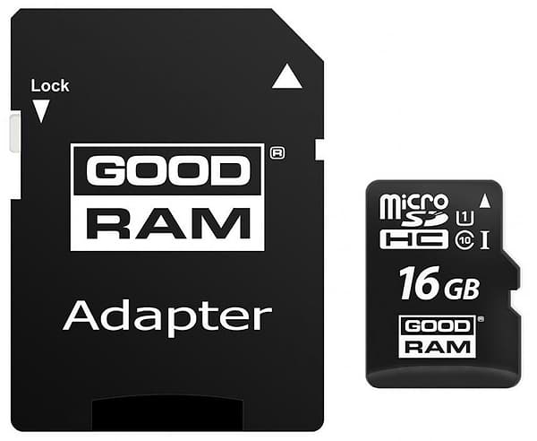 Фото - Уценка - Карта памяти Goodram microSDHC 16GB Class 10 (M1AA-0160R12)