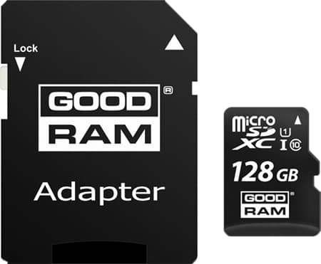 Фото - Карта памяти Goodram microSDXC 128G UHS-I Сlass 10 +CD adapter (M1AA-1280R12)