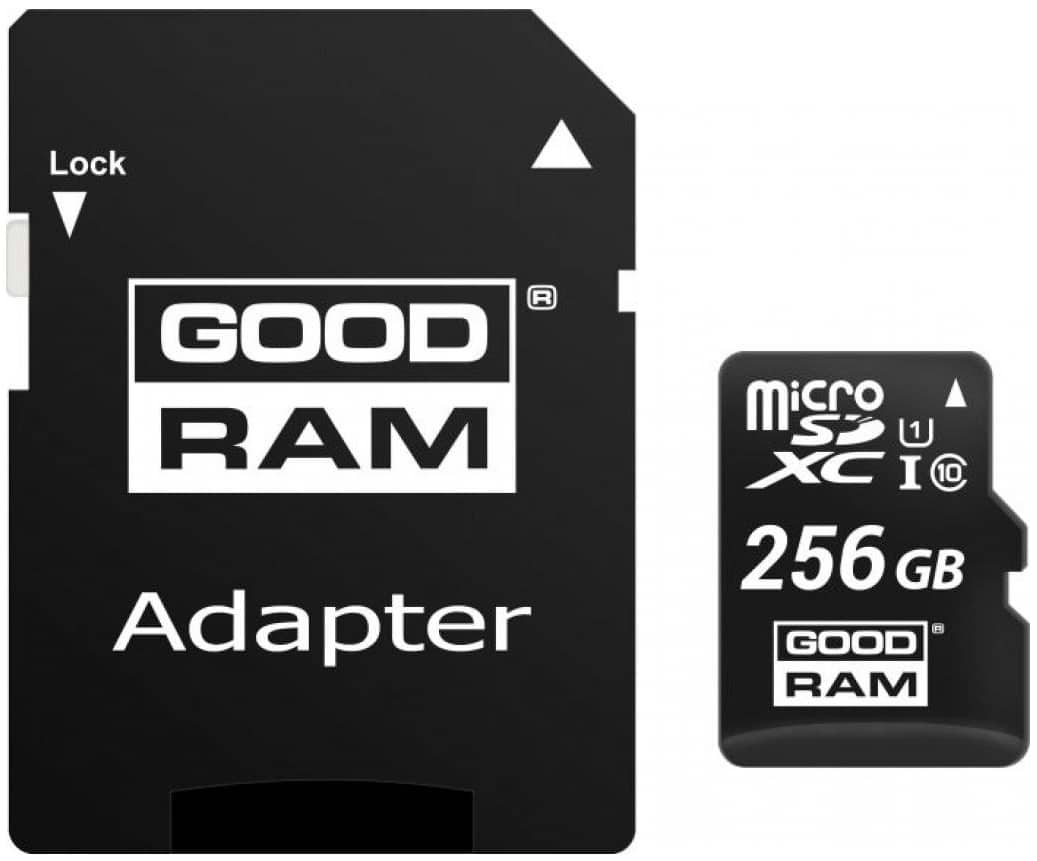 Карта пам'яті Goodram microSDXC 256GB Сlass 10 UHS-I (M1AA-2560R12) - Фото 1