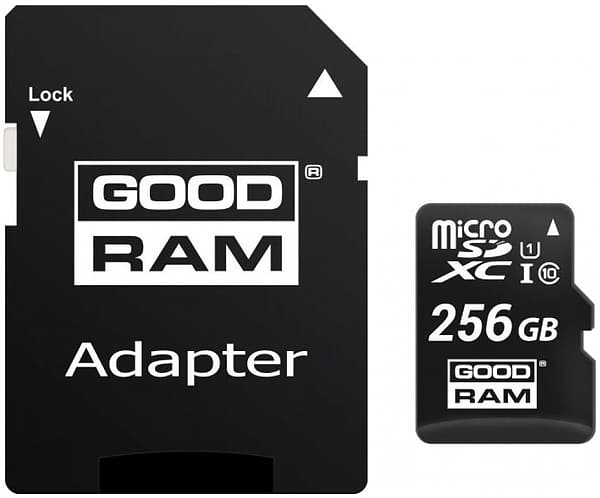 Фото - Карта пам'яті Goodram microSDXC 256GB Сlass 10 UHS-I (M1AA-2560R12)