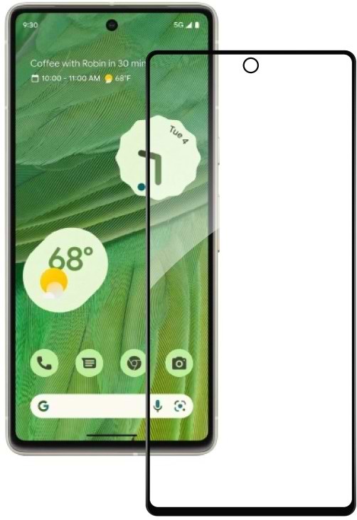 Защитное стекло для смартфона ACCLAB Full Glue for Google Pixel 7 Black (1283126559983)