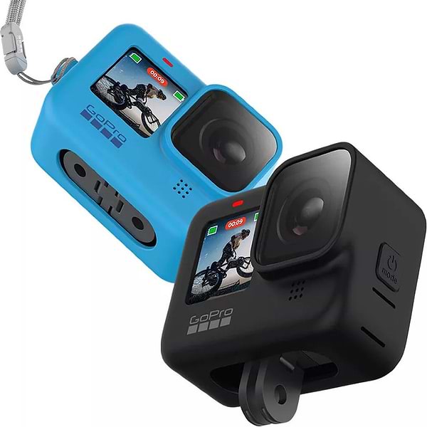 Фото - Чохол для екшн-камери GoPro Sleeve&Lanyard Blue for HERO9 Black (ADSST-003)