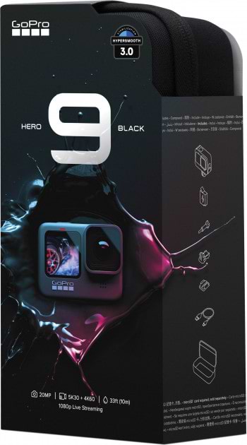 Фото - Экшн-камера GoPro HERO 9 Black (CHDHX-901-RW)