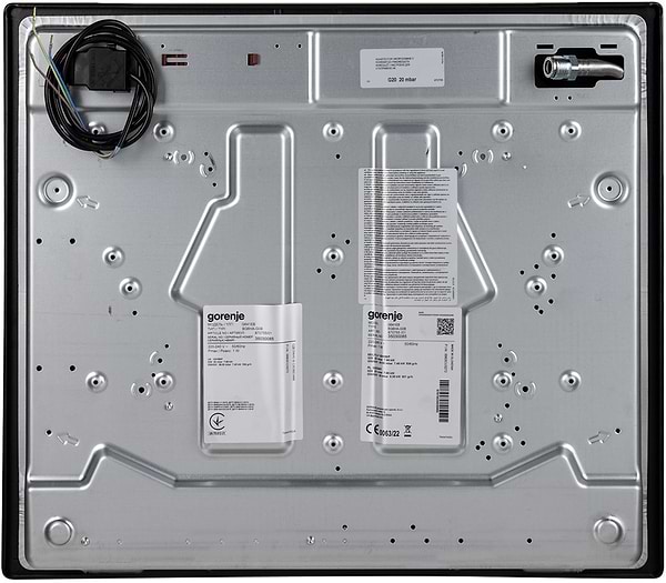 Фото - Духова шафа + варильна поверхня газова Gorenje BO6735E05B + G641EB
