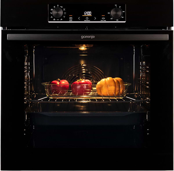 Фото - Уценка - Духовой шкаф + варочная панель газовая Gorenje BO6735E05B + GTW641EB