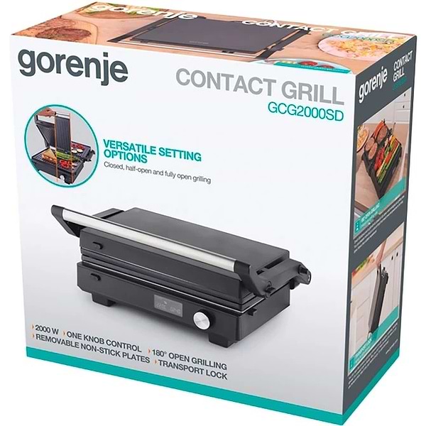 Фото - Гриль-барбекю электрический Gorenje GCG 2000 SD