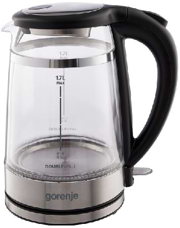 Фото - Електричний чайник Gorenje K17GDW