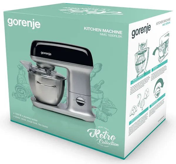 Фото - Кухонна машина Gorenje MMC 1000 RLBK