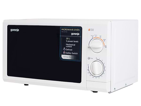 Фото - Микроволновая печь (СВЧ) Gorenje MO 20 MW