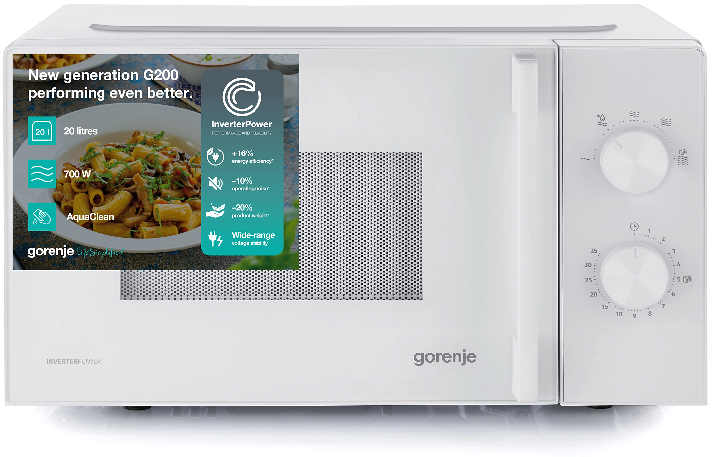 Микроволновая печь (СВЧ) Gorenje MO20E1W5