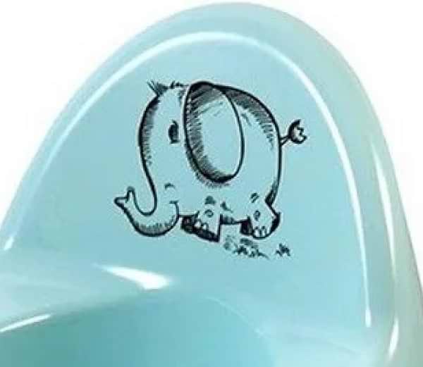 Фото - Горщик дитячий Tega Baby ЕСО Слоник з музикою Бірюзовий (PO-057-140)