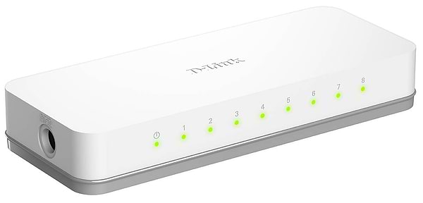 Фото - Коммутатор локальної мережі (Switch) D-Link GO-SW-8E