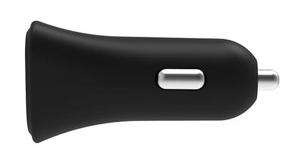 Фото - Автомобильное зарядное устройство Griffin Single Port 2.4A Car Charger - Black (GP-012-BLK)