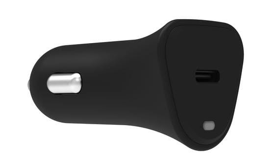 Фото - Автомобильное зарядное устройство Griffin Single Port 2.4A Car Charger - Black (GP-012-BLK)