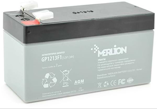 Фото - Аккумулятор для ИБП Merlion 12V 1.3AH (GP1213F1/06005)
