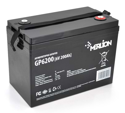 Аккумулятор для ИБП Merlion AGM 6 V 200Ah (GP6200)