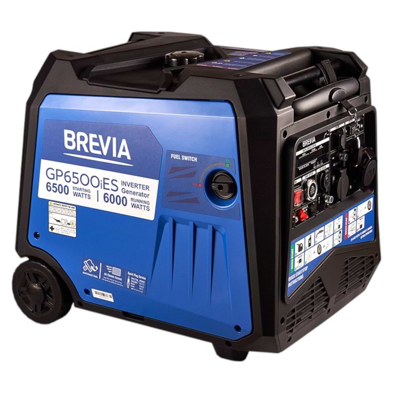 Генератор інверторний Brevia 6,5 кВт (GP6500iES)