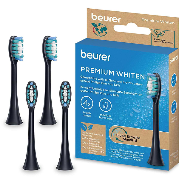 Фото - Насадка для зубної щітки Beurer SC 30/50 Premium White 4 шт. GP Фото - Насадка для зубної щітки Beurer SC 30/50 Premium White 4 шт. GP