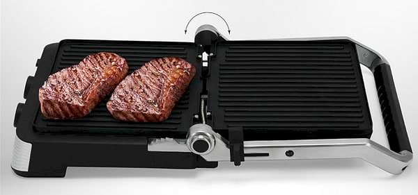 Фото - Гриль-барбекю електричний Polaris PGP 7001D Silver