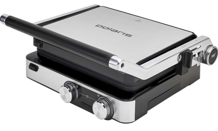 Купить Гриль-барбекю электрический Polaris PGP 7001D Silver - Фото 1 Гриль-барбекю электрический Polaris PGP 7001D Silver - Фото 1