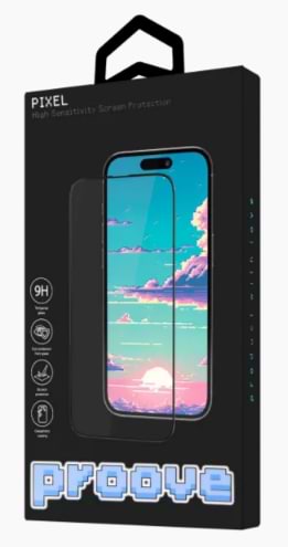 Фото - Захисне скло для смартфону Proove Pixel iPhone 17 Air black (PGPPXI17A001)