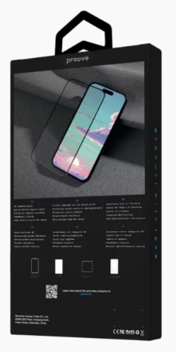 Фото - Захисне скло для смартфону Proove Pixel iPhone 17 Air black (PGPPXI17A001)